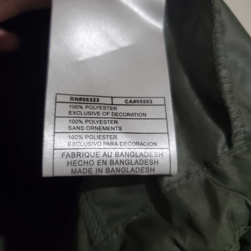 NIKE MEN'S WINDBREAKER JACKET OLIVE GREEN SIZE M - Picture 7 of 9